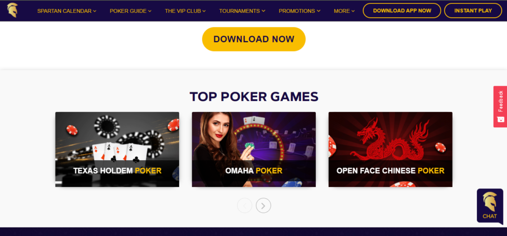 games on spartan poker